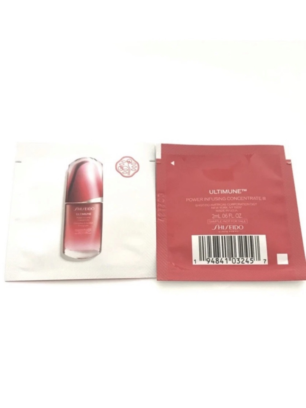 Shiseido Ultimune Power Infusing Concentrate III 2 ml sample pack of 100